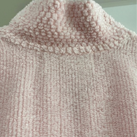 Stan Herman Pink Vintage Size MediumChenille Zippered Robe - Picture 9 of 16